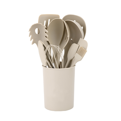 12 Pcs Kitchenware Cocina Cookware Utensil Set with Wooden Handles and ISO9001 Approved