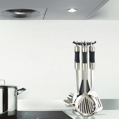 Kitchen Stainless Steel Cooking Utensils Set with Silk Printing or Debossed Logo