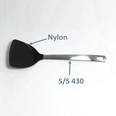 Non-Stick 7PCS Nylon Kitchen Utensils with Stainless Steel Handle