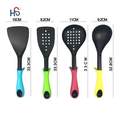 ISO9001/BSCI Certified TPR Handle Silicone Kitchen Utensils Cooking Accessories Tool Set