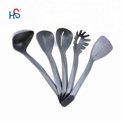 5-Piece Compact Nesting Kitchen Utensil Set SS Kitchen Tools for Hassle-Free Cooking