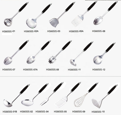 Eco-Friendly Stainless Steel Kitchen Utensils Set for Professional Cooking Appliances