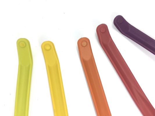 Nonstick Cooking Made Stylish 5-Piece Compact Nesting Utensil Set in Vibrant Colors