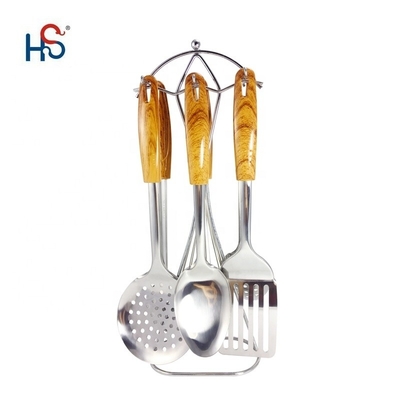 Household Stainless Steel Kitchen Utensils Set Ladle Potato Scoop and More for Cooking