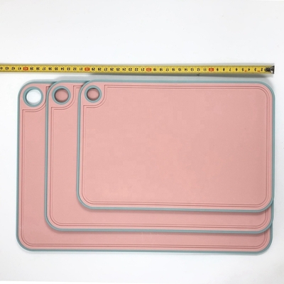 Non-Slip Cutting Boards with Juice Grooves Easy Grip Handle and Dishwasher Safe Design