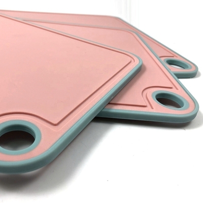 Non-Slip Cutting Boards with Juice Grooves Easy Grip Handle and Dishwasher Safe Design