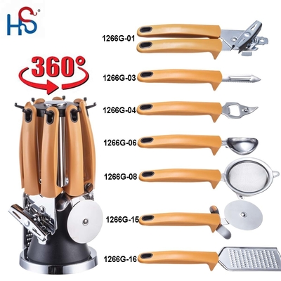 Stainless Steel Kitchen Gadgets Set Can Opener Bottle Opener Peeler and More for Home