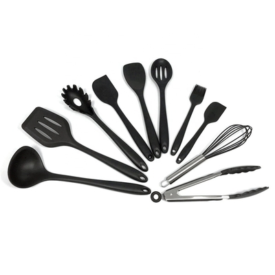 Non Stick Silicone Cooking Set Color Kitchen Utensils Set for ISO9001 Certified Kitchen