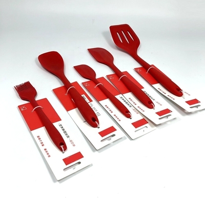 Non Stick Silicone Cooking Set Color Kitchen Utensils Set for ISO9001 Certified Kitchen