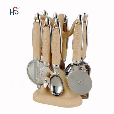 Stainless Steel 430 ABS Handle Classic Design for Cool Kitchen Gadgets and Cookware Sets