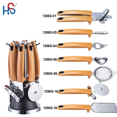 ABS Handle Fruit Vegetable Tools Kitchen Accessories Cookware Sets