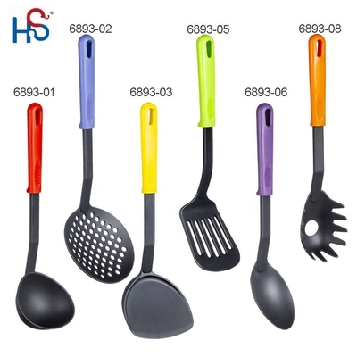 Sustainable Nylon Cooking Utensils Set for Nonstick Home Kitchen Cookware in Any Colors