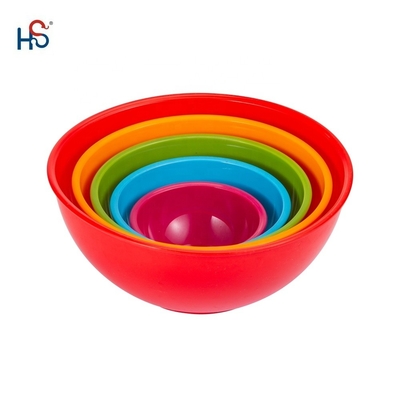 PP Plastic Kitchen Serving Bowls Perfect for Salad Snacks and Picnics
