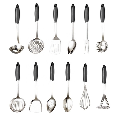 Stainless Steel Handle Utensils Set for Household and Commercial Cooking in Any Color