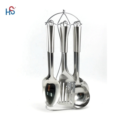 Sustainable 7-Piece Stainless Steel Kitchen Utensil Set for ODM or OEM Specifications