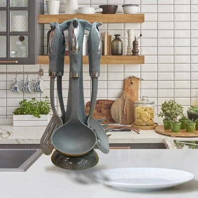 Stainless Steel Cooking Serving Set Slotted Turner Spoon for Kitchen Cooking Utensils