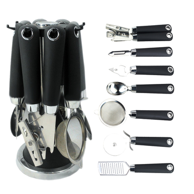 ISO9001/LFGB Certified Home Kitchen Set Stainless Steel Bottle Opener and Cooking Tools