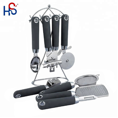 ISO9001/LFGB Certified Home Kitchen Set Stainless Steel Bottle Opener and Cooking Tools