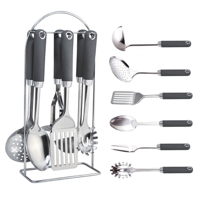 Food Grade Level Kitchen Utensils Set Tool Utensils Mate Stainless Steel Cookware