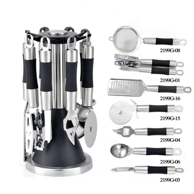 Stainless Steel Hand Tools Set for Home Kitchen Sustainable and Smart Cooking Gadgets