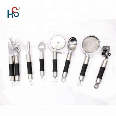 Stainless Steel Hand Tools Set for Home Kitchen Sustainable and Smart Cooking Gadgets