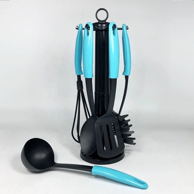Eco-friendly Colorful Kitchen Utensils Set Heat Resistant up to 210C for Thanksgiving