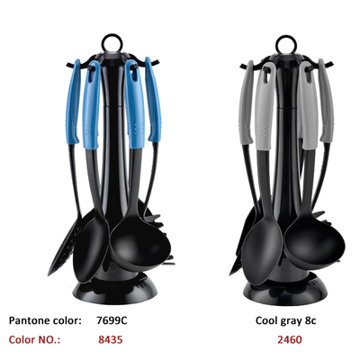 Eco-friendly Colorful Kitchen Utensils Set Heat Resistant up to 210C for Thanksgiving