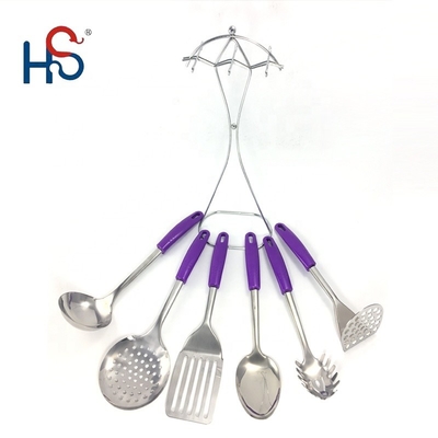 Stainless Steel Kitchen Utensils Set Non-stick Cooking Tools for Any Colorful Kitchen