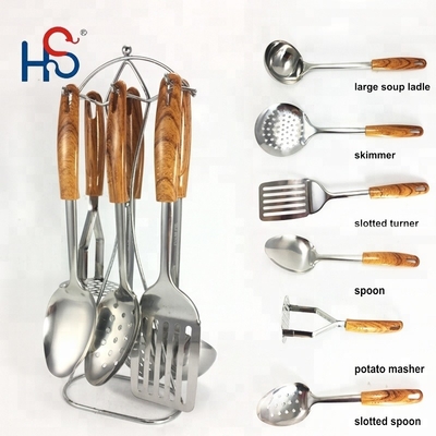 Stainless Steel Kitchen Utensils Set Non-stick Cooking Tools for Any Colorful Kitchen