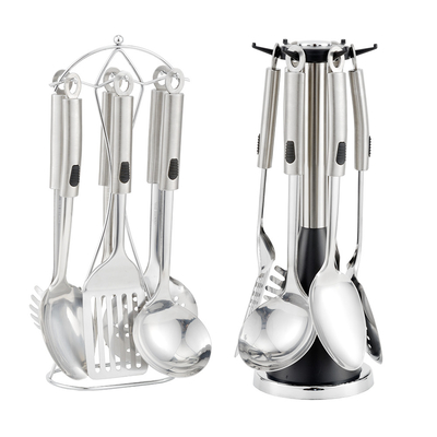 Sample Stainless Steel Kitchen Accessories Tools Set Silk Printing or Debossed Logo