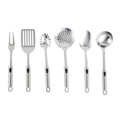 Sample Stainless Steel Kitchen Accessories Tools Set Silk Printing or Debossed Logo