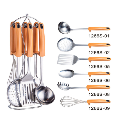 Acceptable OEM/ODM Stainless Steel Kitchen Cookware Set with Whisk and Utensils