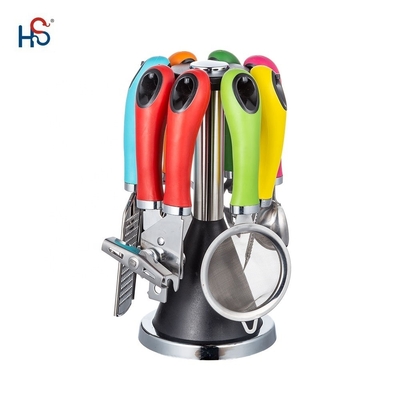 ISO9001 Attested Kitchen Accessories Set Stainless Steel Cookware and Cooking Utensils