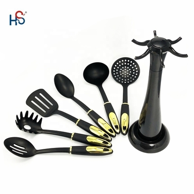 Heat Resistant Nylon Cookware Set Nonstick Cooking Baking Tool Kit Utensils Spoon Turner Accessories