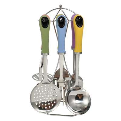 Nordic Home Cooking Tools Set with Macaron Color and TPR Material Kitchen Accessories