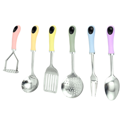 Nordic Home Cooking Tools Set with Macaron Color and TPR Material Kitchen Accessories