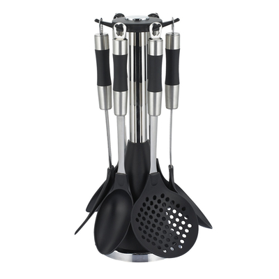 Customized Logo Kitchenware Tools Set Turner Slotted Soup Ladle Set Cookware Utensils