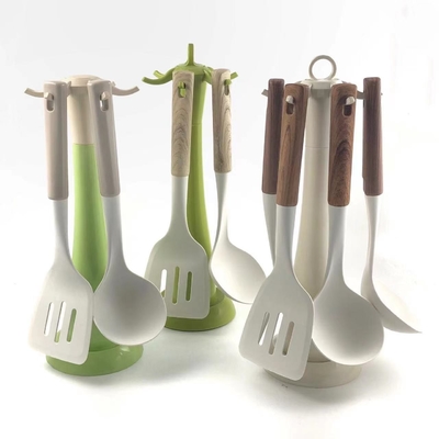 2pcs Set Turners/Soup Ladle Kitchen Utensils Heat Resistant Nylon Tools for Cooking