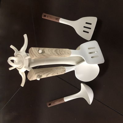2pcs Set Turners/Soup Ladle Kitchen Utensils Heat Resistant Nylon Tools for Cooking