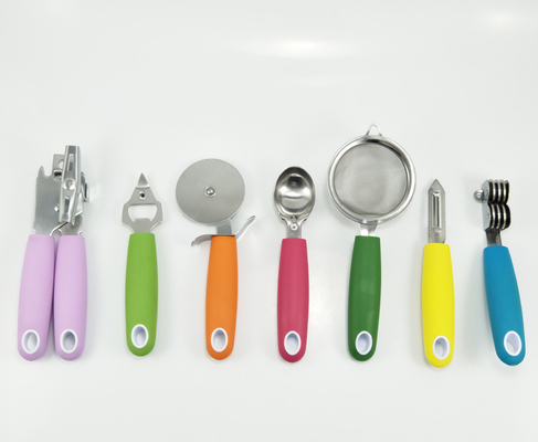 Kitchen Essentials Can Opener Peeler Strainer Ice-cream Spoon Pizza Cutter Eco-Friendly