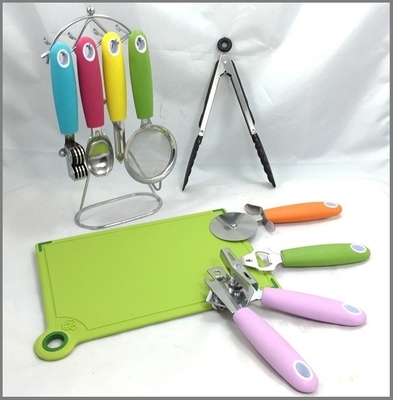 Kitchen Essentials Can Opener Peeler Strainer Ice-cream Spoon Pizza Cutter Eco-Friendly
