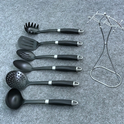 Kitchen Cookware Sets 7-Piece Gold Utensil Set for Cooking Tools and Accessories
