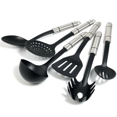 Direct Home and Kitchen Utensils Nylon Ladle Skimmer Turner Spoons for Household Items