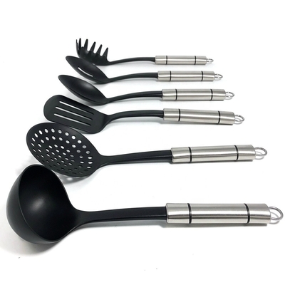 Direct Home and Kitchen Utensils Nylon Ladle Skimmer Turner Spoons for Household Items