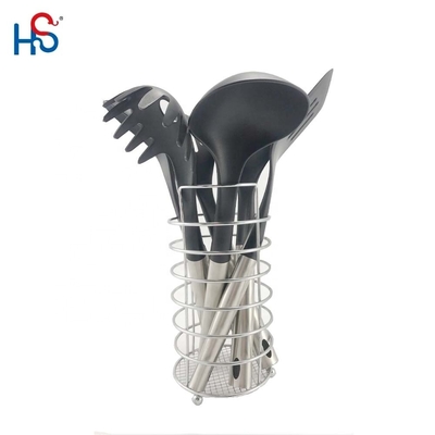 Silk Printing Logo Kitchen Gadgets 6 pcs Wooden Kitchen Utensils Set for Home Kitchen