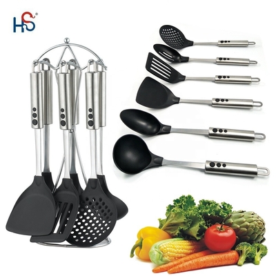 Handle Material Stainless Steel Cooking Utensils Gadgets for Comfortable Home Kitchen