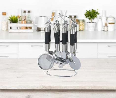 Silk Printing Logo 7 Piece Kitchen Tools Gadgets Set for Convenient and Stylish Cooking
