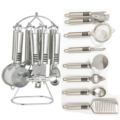 Kitchen Gadgets Stainless Steel Garlic Press Crusher Sustainable Utensils for Cooking