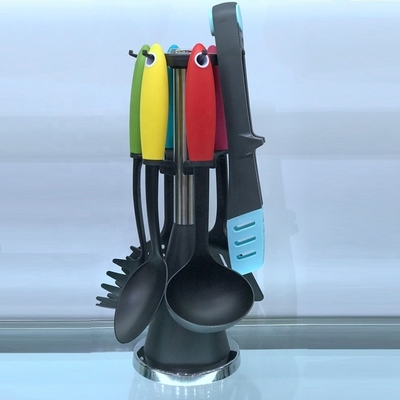 Kitchen Utensils Set Heat Resistant Nylon Cooking Spoons Turner Skimmer Pasta Server