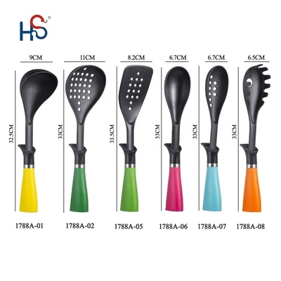 Non-Stick Cooking Tools Set 7 Piece Nylon Utensils for Effortless Cooking Experience